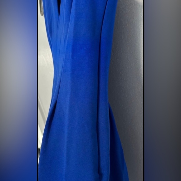 Kate Spade New York Royal Blue Pleated Sleeveless Dress Size 4 - Picture 6 of 8